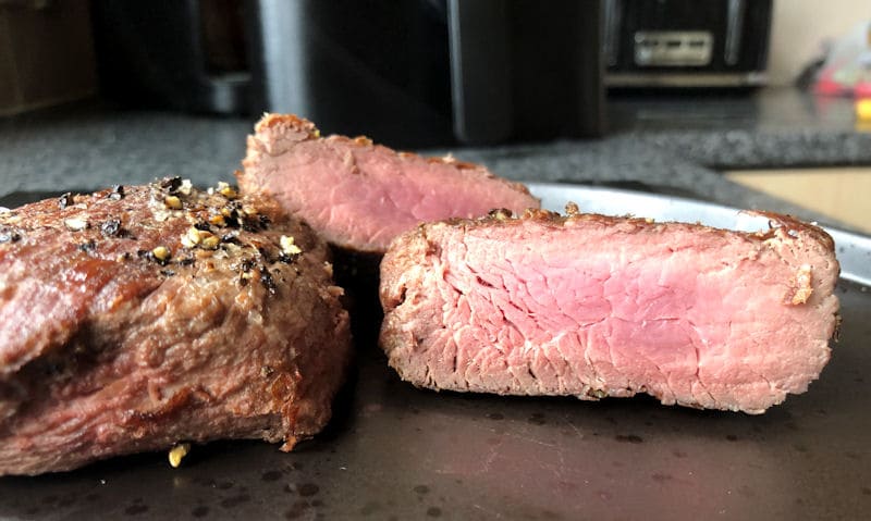 How to cook Ostrich Fillet Steaks in air fryer